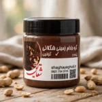 کره بادام زمینی شکلاتی تکه دار