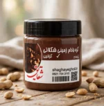 کره بادام زمینی شکلاتی تکه دار