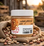 کره بادام زمینی تکه دار
